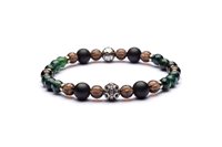 Bracciale Antracite Classic in Pietre dure C10 BILL